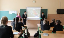 Година спілкування «Велика Вітчизняна війна. Битва за Дніпро» у 11-А класі