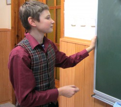 У 7 класі до Дня Збройних сил України було проведено годину спілкування