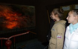 Восьмикласники відвідали пожежно-технічну виставку-музей Управління ДСНС в Кіровоградській області