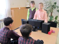 2 лютого учні 7 класу Дудник Ілля і Денисенко Ярослав підготували та провели бесіду «Рицарська доба».