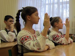 В 7 класі проведена година спілкування «Україна соборна, Україна єдина»