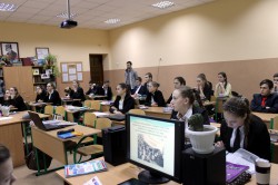 Інформаційна хвилина у 10-В класі до «Дня Соборності України»