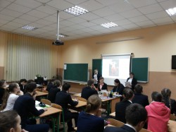 Презентація проекту у 10-В класі «Мистецька спадщина Т. Шевченка»